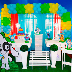 Aluguel de Decoração de Festa Infantil tema Doki