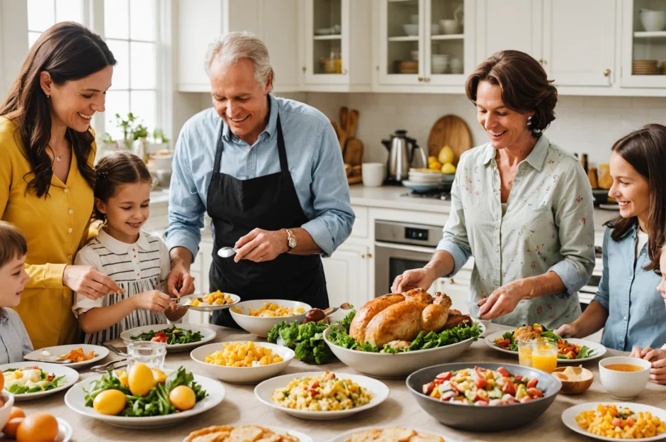 Almoço de Páscoa em Família: Dicas para organizar um buffet sem estresse na cozinha