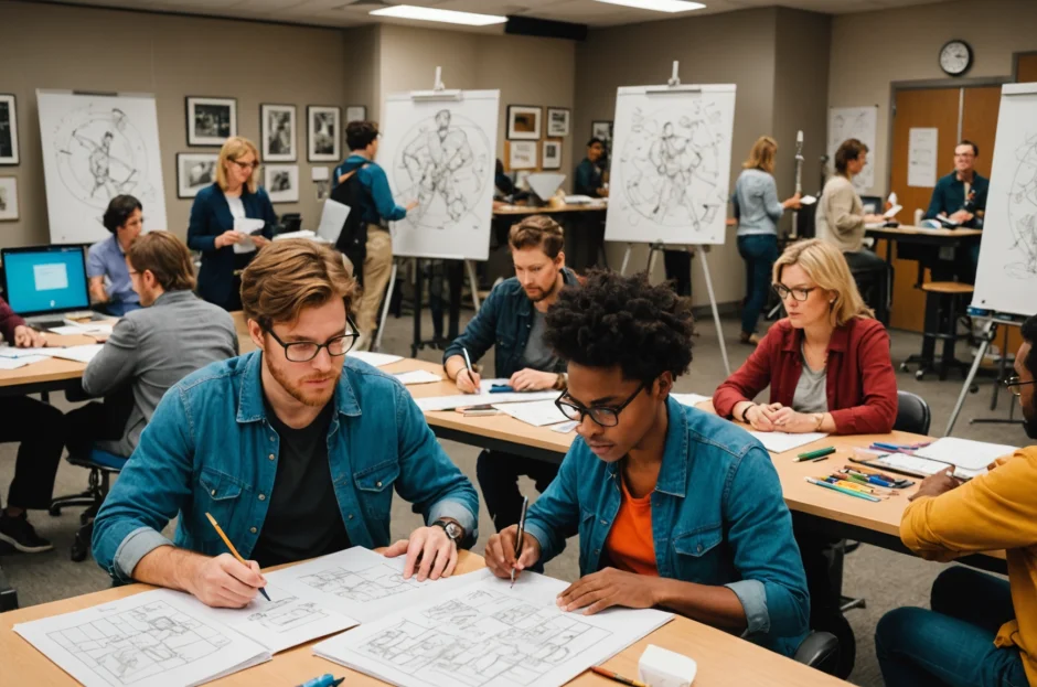 Bastidores: O profissionalismo por trás dos personagens