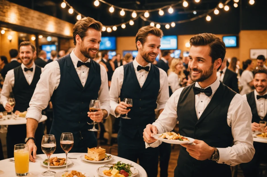 Branding em Eventos: Como usar personagens e garçons para promover marcas.