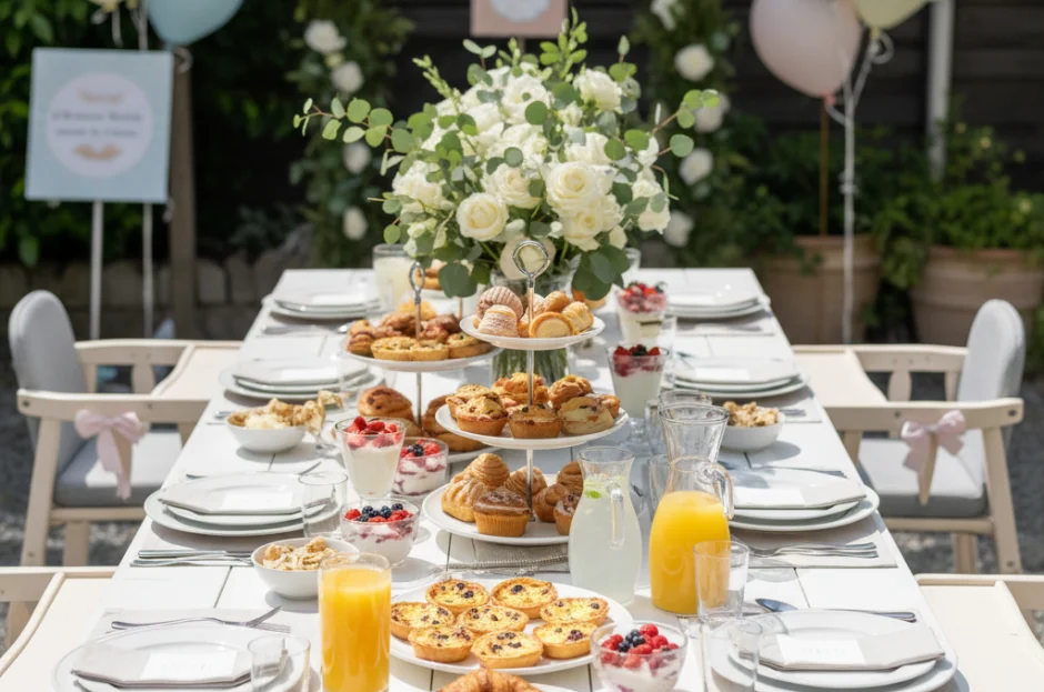Brunch a Domicílio: A solução perfeita para batizados e chás de bebê pela manhã
