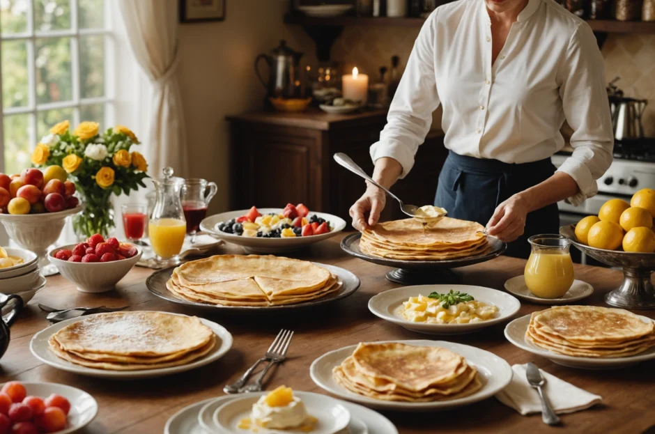 Buffet de Crepe Francês: Elegância e Versatilidade em Domicílio