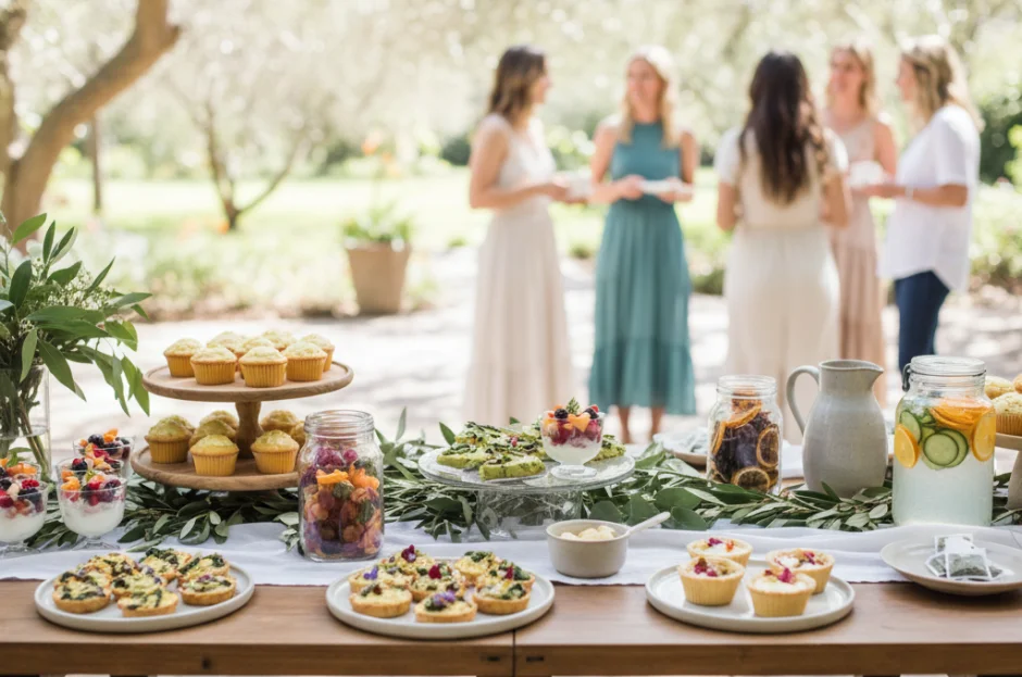 Buffet para Chá de Bênçãos e Celebrações Holísticas
