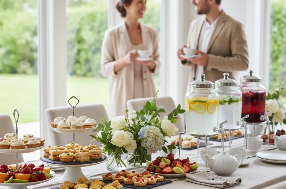 Buffet para Festa de Chá de Casa Nova