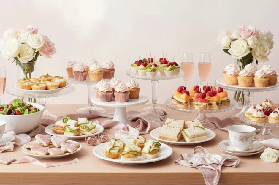 Buffet para Festa de "Chá de Lingerie"