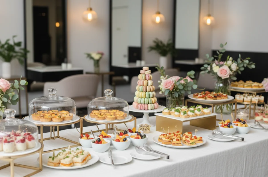 Buffet para Inauguração de Salões de Beleza e Spas