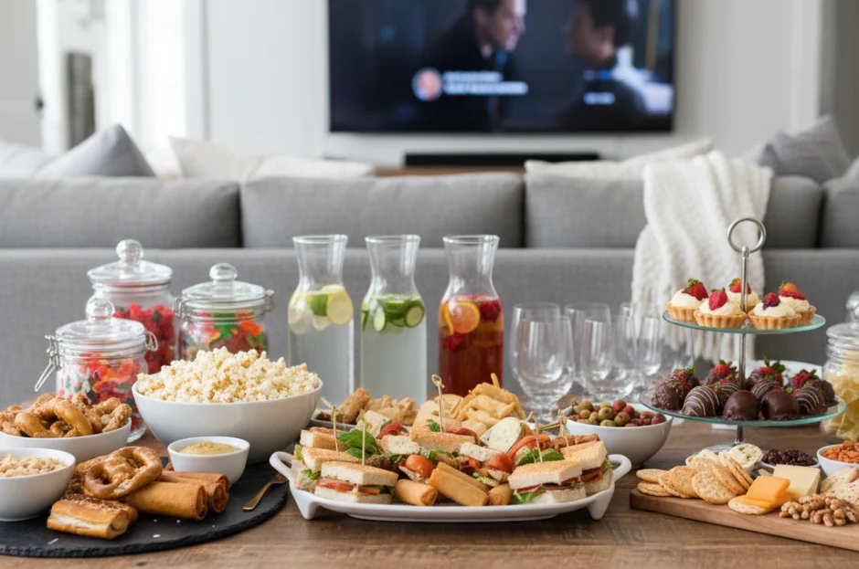 Buffet para Maratona de Séries ou Cinema em Casa