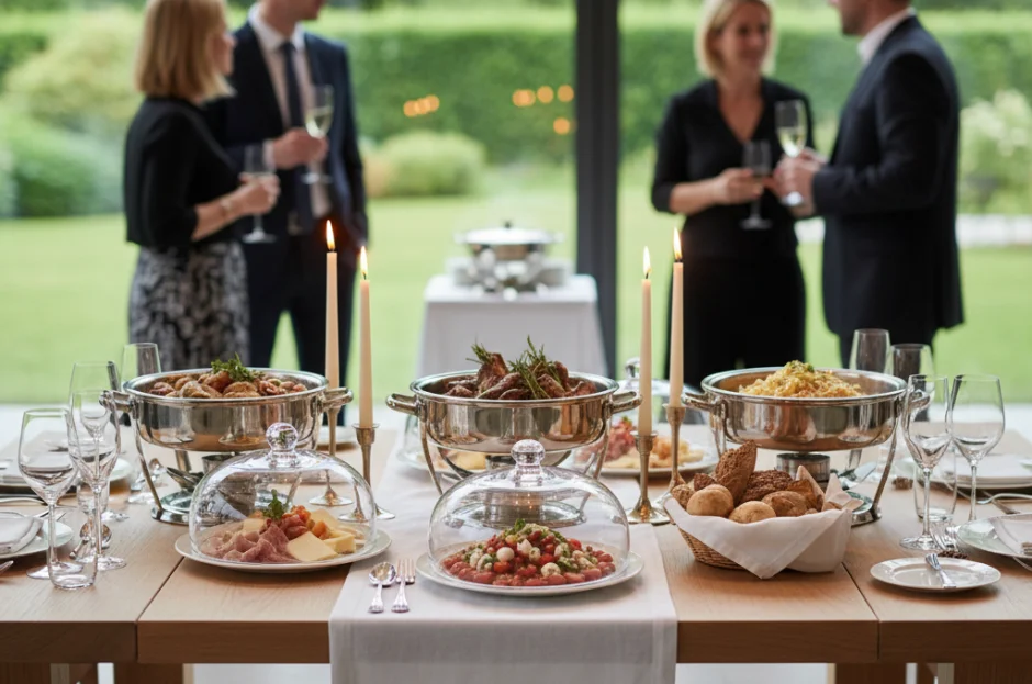 Buffet para "Petit Comité": Elegância para Grupos de 10 Pessoas