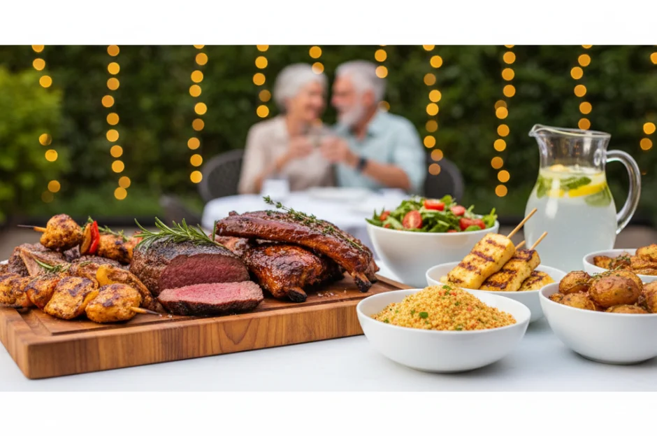 Churrasco para Aniversário de 80 Anos: Cortes Macios e Guarnições