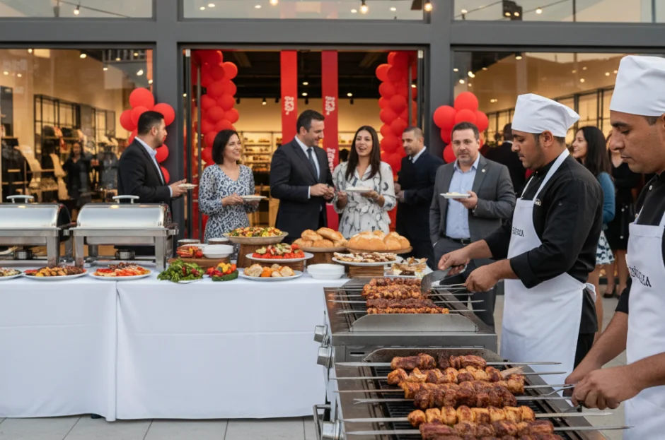 Churrasco para Inauguração de Lojas e Comércios