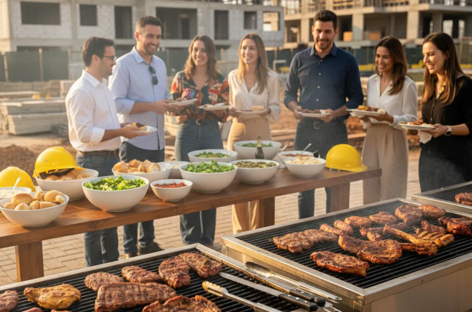 Churrasco para Inauguração de Obras