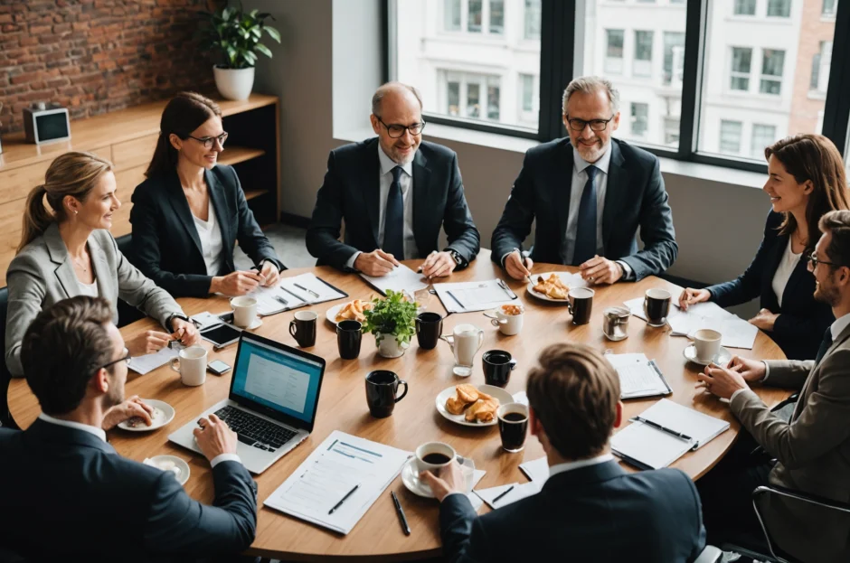 Coffee Break vs. Almoço Executivo: Qual o melhor para reuniões longas?