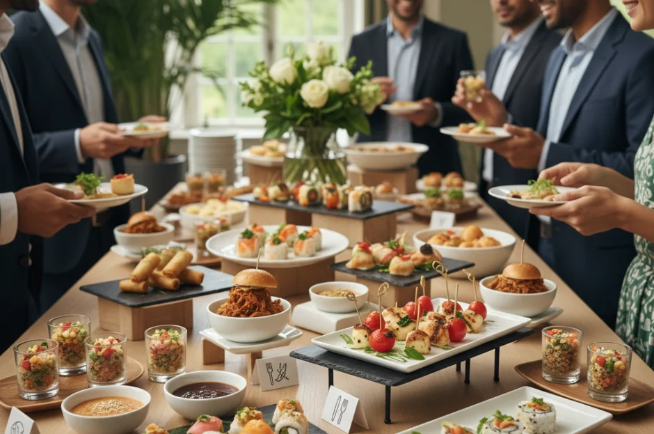 Como Escolher o Menu de Buffet para Convidados Estrangeiros