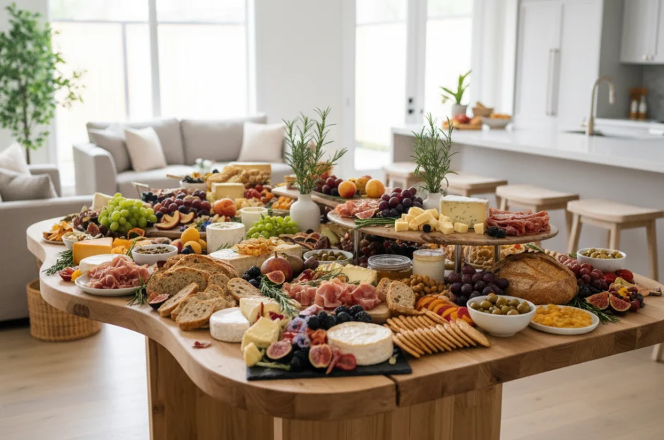 Como Montar uma Ilha de Grazing Table em Casa