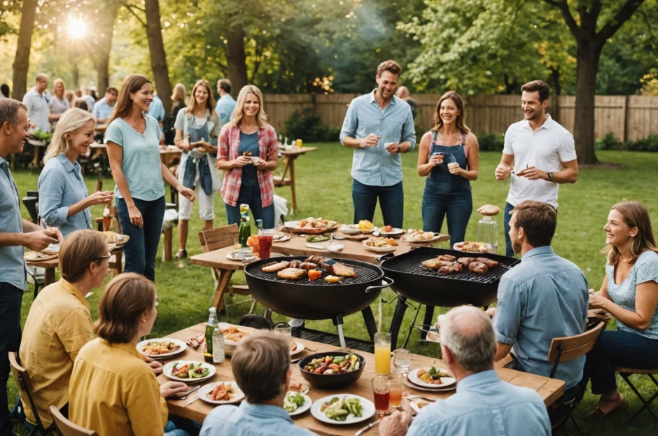 Como Organizar um Churrasco para 100 Pessoas sem Estresse