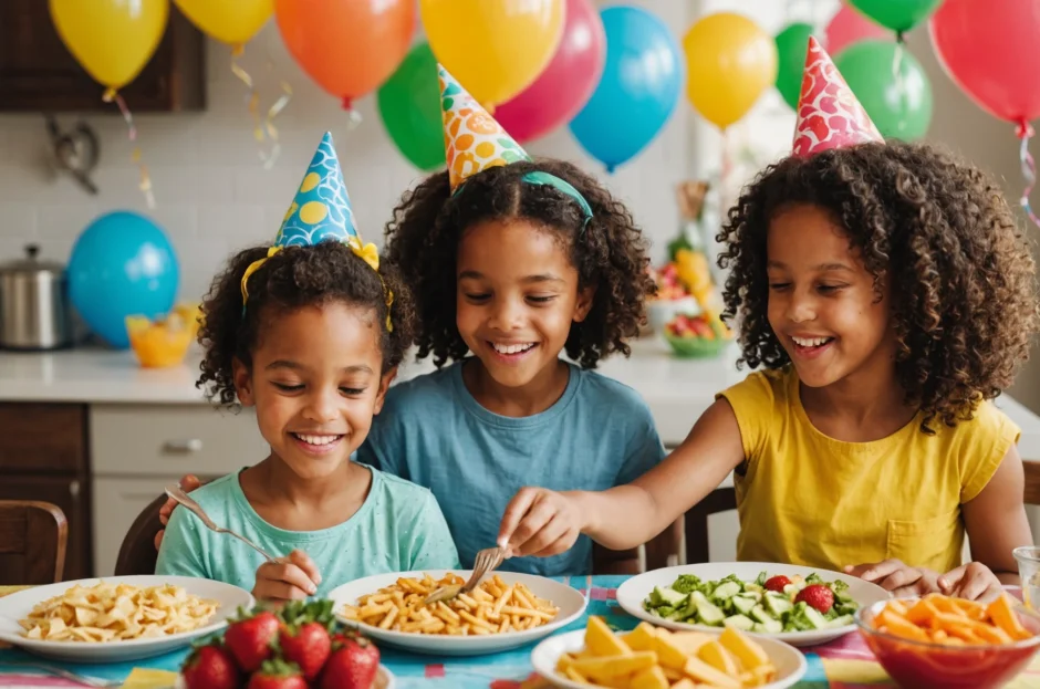 Crianças na Festa: Como montar o "Menu Kids" sem desperdiçar comida boa