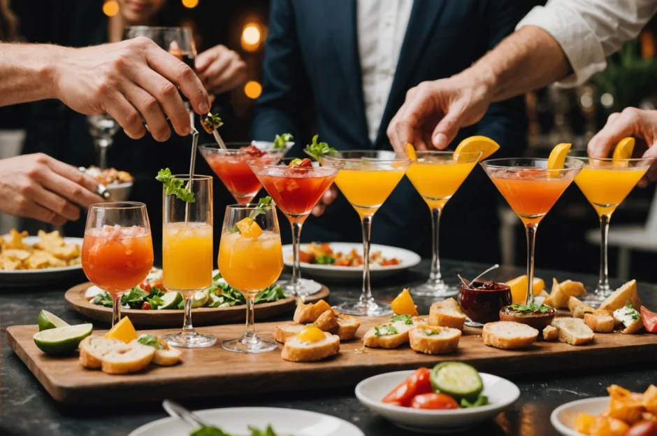 Diferença entre finger food e coquetel