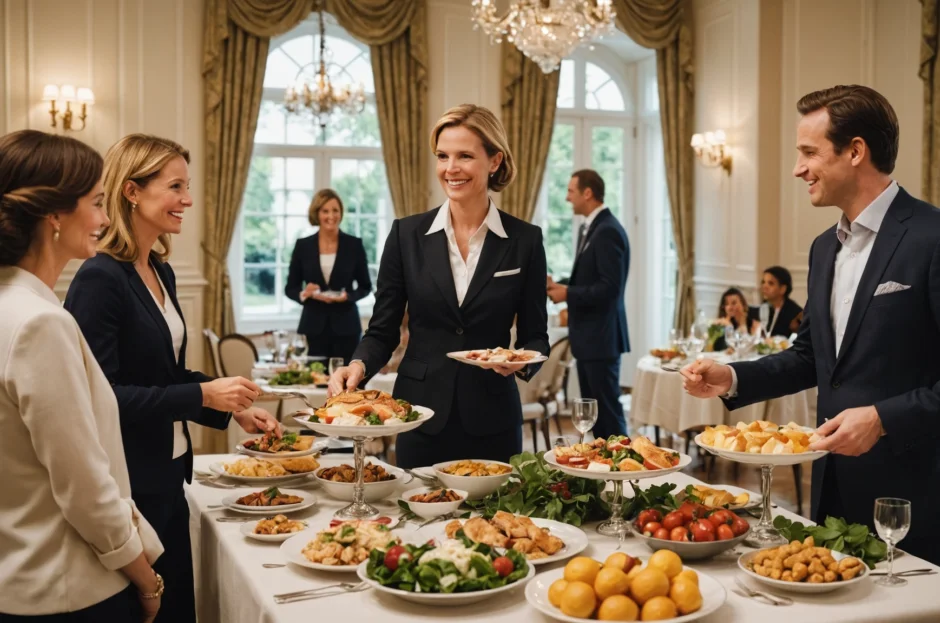 Eventos de Networking em Casa: Como receber parceiros de negócios com buffet?