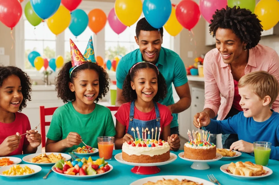 Festa Infantil a Domicílio: Como equilibrar o menu para crianças e adultos