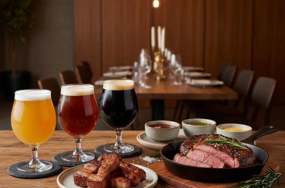 Harmonização de Cervejas Artesanais e Carnes