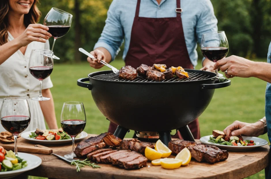Harmonizações de churrasco e vinho