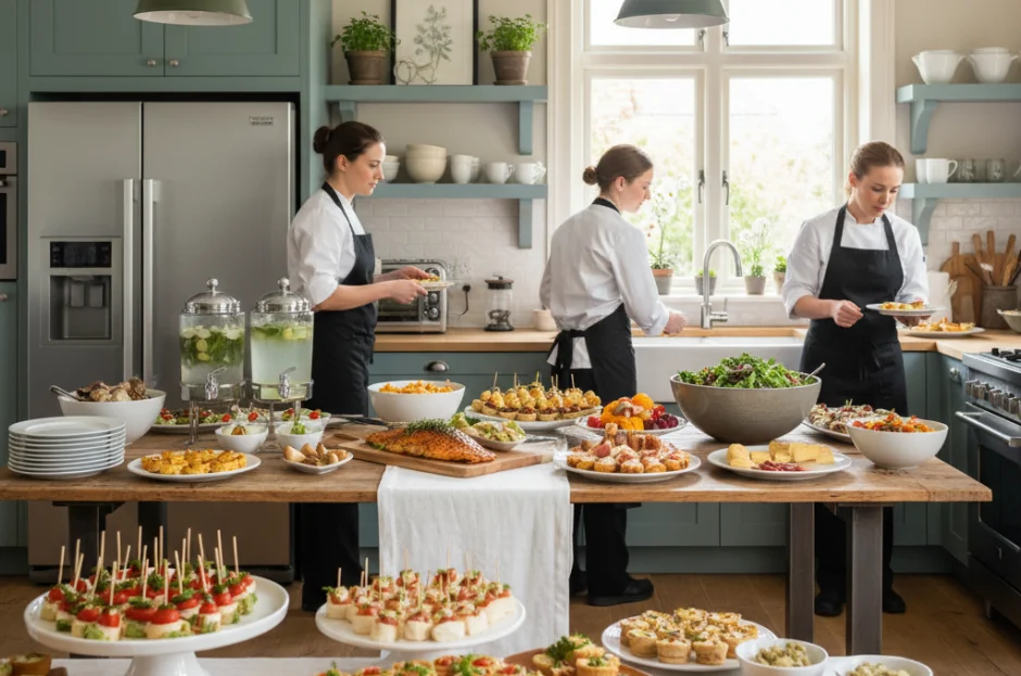 Logística de Buffet para Casas sem Cozinha Profissional