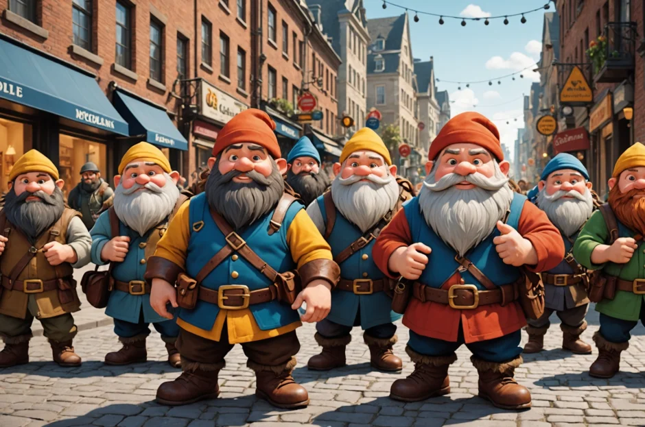 Marketing de Guerrilha: Como usar personagens anões para destacar sua marca