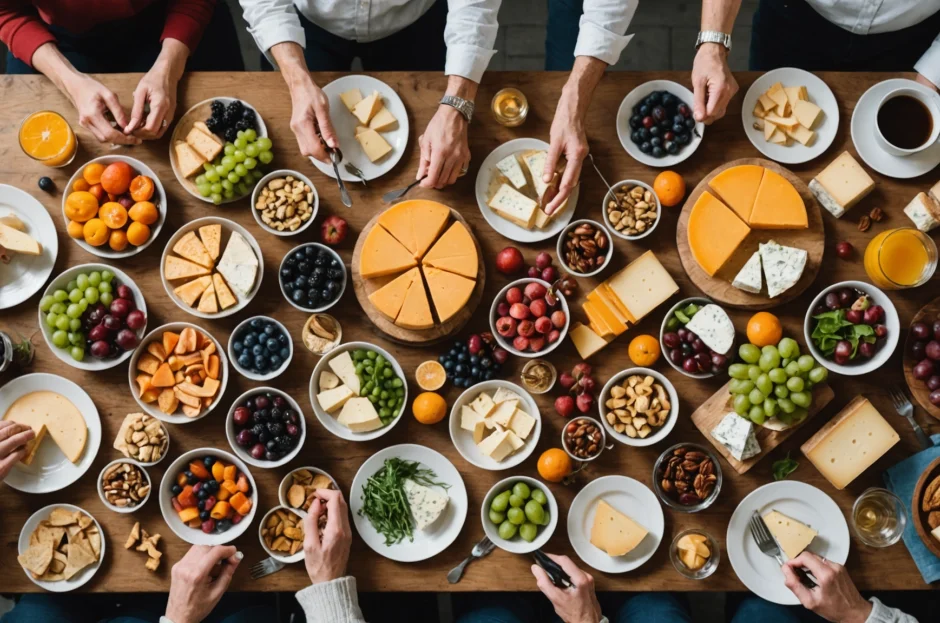 O que é Estação de Grazing Table