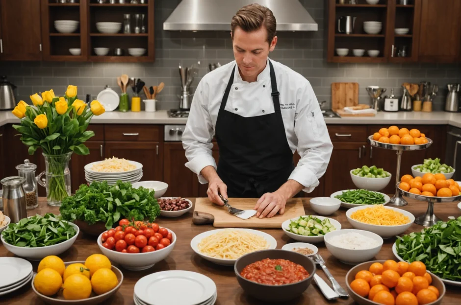 O que é mise en place para recepções