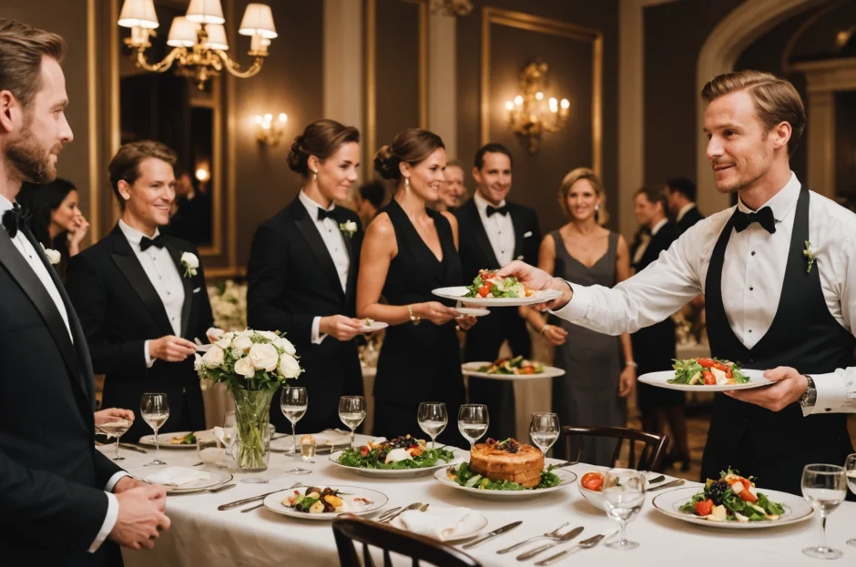 O que é serviço de copeira de luxo