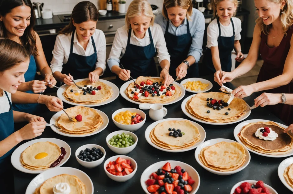 Porque o buffet de crepe é a opção mais versátil para aniversários