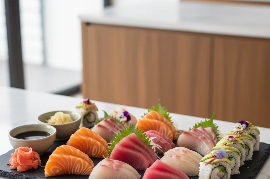 Sashimi e Sushi em Domicílio: Como garantir o frescor do peixe em eventos privados?