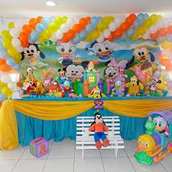 Decoração para festa infantil com tema Baby Disney