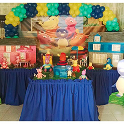 Decoração para festa infantil com tema Backyardigans