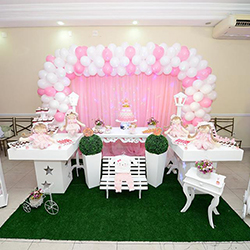 Decoração para festa infantil com tema Boneca de Pano