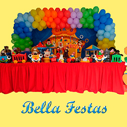 Decoração para festa infantil com tema Circo