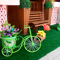 Decoração para festa infantil com tema Jardim Encantado