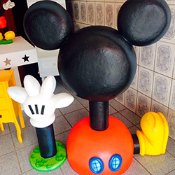 Decoração para festa infantil com tema Mickey