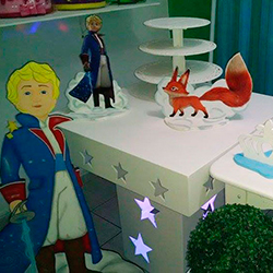 Decoração para festa infantil com tema O Pequeno Príncipe