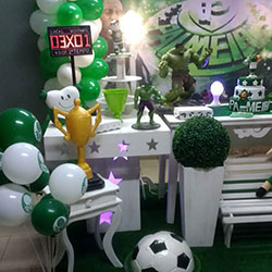 Decoração para festa infantil com tema Palmeiras