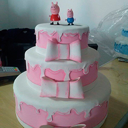 Decoração para festa infantil com tema Peppa Pig