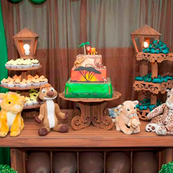 Decoração para festa infantil com tema Safari