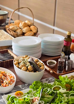 Contratar serviço buffet almoço em SP